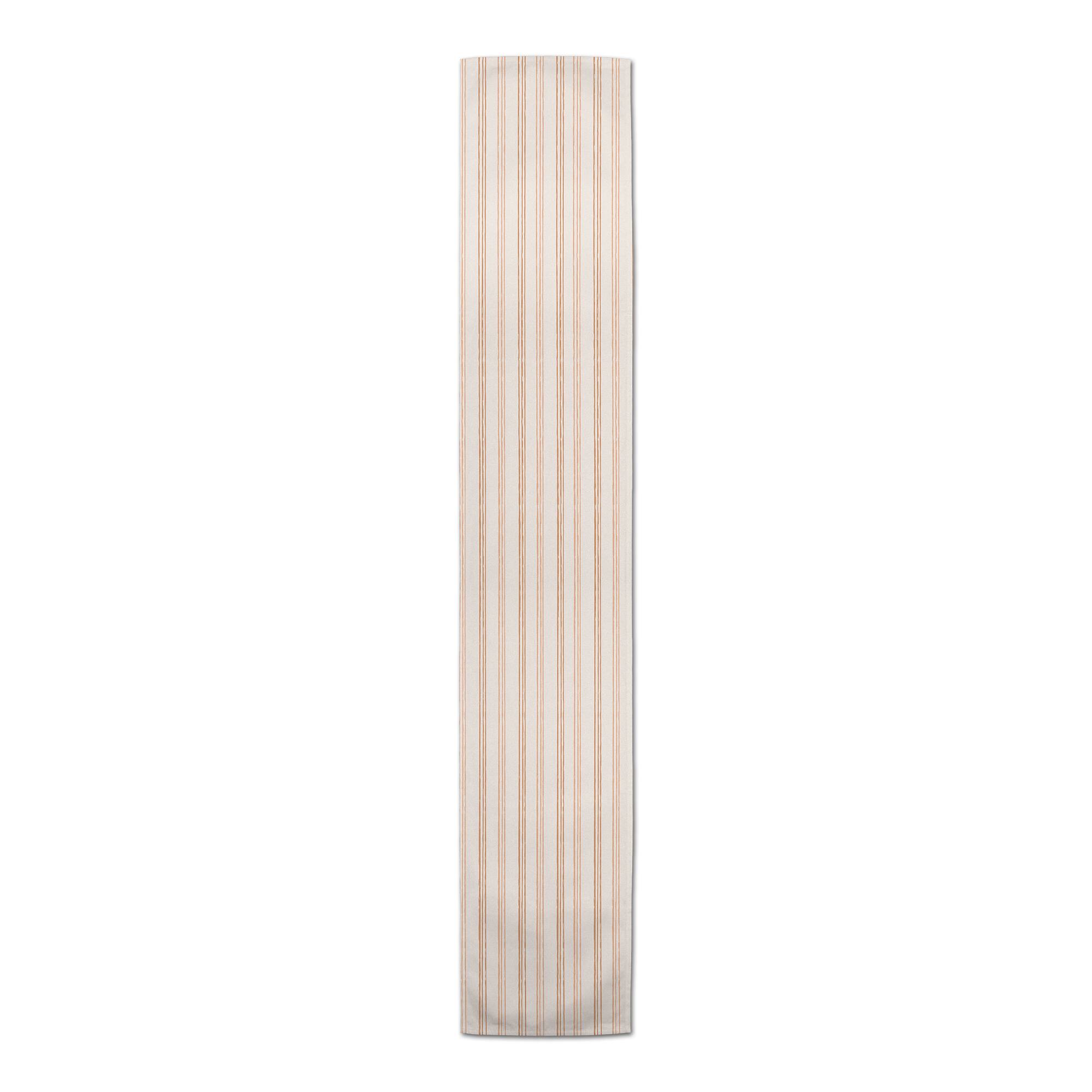 90" Rust Loose Lines Table Runner